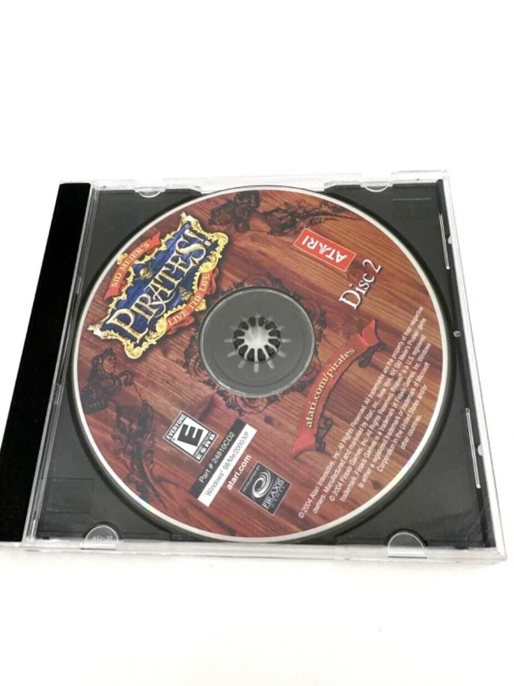Sid Meier’s Pirates! Live the Life (2004 PC) with 2 Discs, Manual, & Map